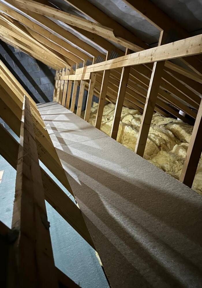 Ecofrog Raised Loft Boarding in Sunderland