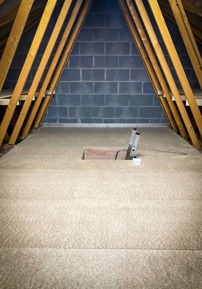 Ecofrog Raised Loft Boarding in Sunderland